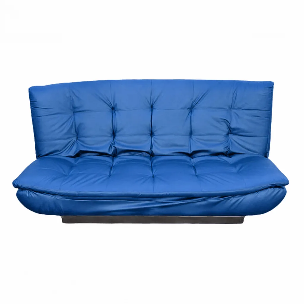 Lifestyle Armless Leather Sleeper Couch