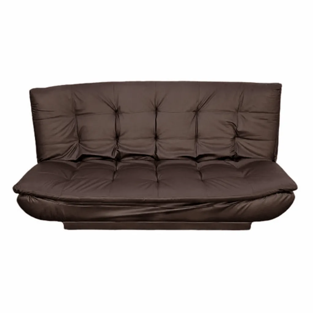 Lifestyle Armless Leather Sleeper Couch