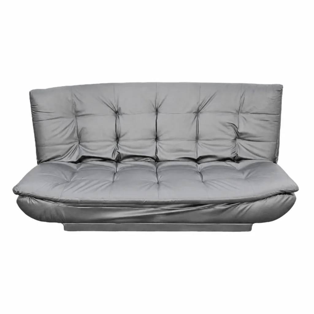 Lifestyle Armless Leather Sleeper Couch