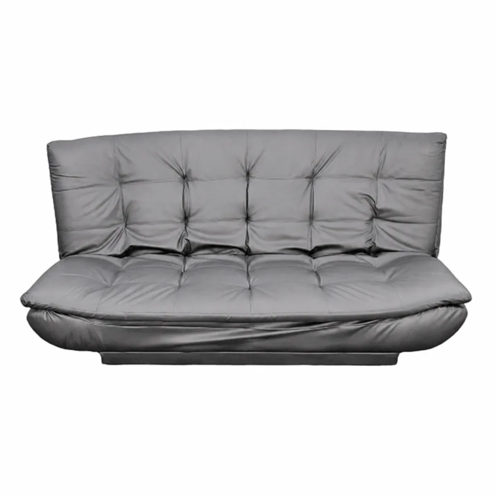 Lifestyle Armless Leather Sleeper Couch