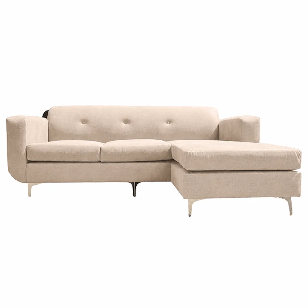 Lifestyle Brown Universal 3 Seater With Ottoman Couch Set Col Tb23