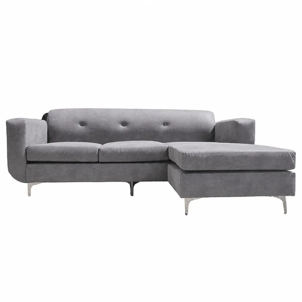Lifestyle Brown Universal 3 Seater With Ottoman Couch Set Col Tb23