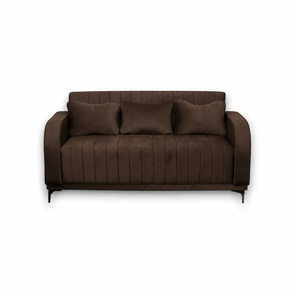Lifestyle Cozy Sofa Grey Velvet 3 Seater Tuxedo Sofa