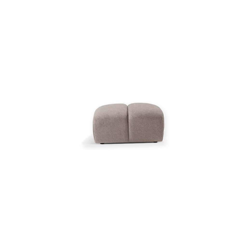 Lifestyle Diana Pouf Upholstered Ottoman Footstool Modern Living Room Furniture Alternate