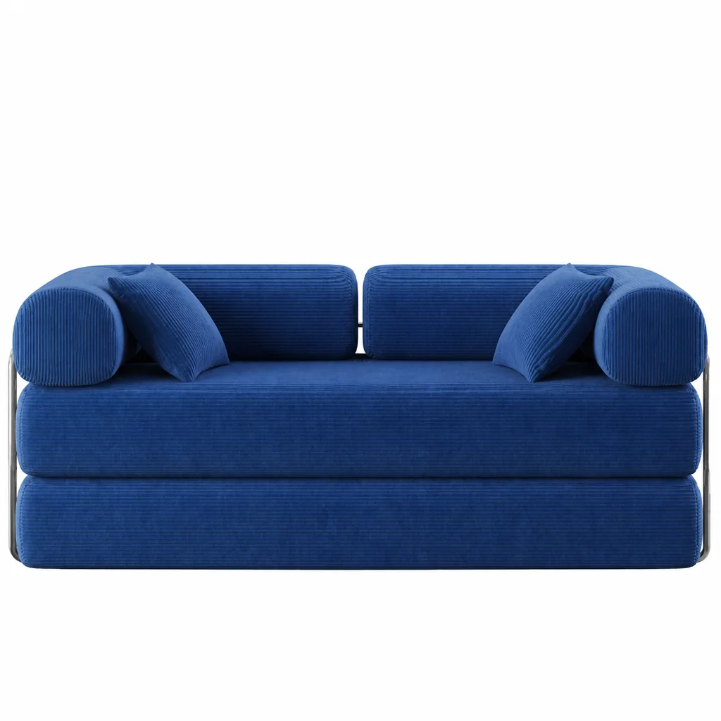 Lifestyle Soft Cloud Sofa Bed 4 In 1 Fold Out Floor Lounger And Sleeper Sofa