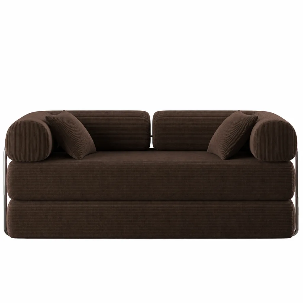 Lifestyle Soft Cloud Sofa Bed 4 In 1 Fold Out Floor Lounger And Sleeper Sofa