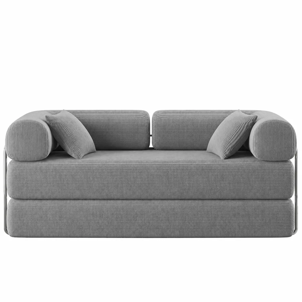 Lifestyle Soft Cloud Sofa Bed 4 In 1 Fold Out Floor Lounger And Sleeper Sofa