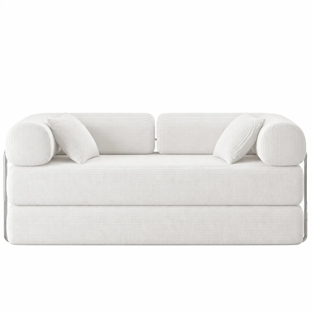 Lifestyle Soft Cloud Sofa Bed 4 In 1 Fold Out Floor Lounger And Sleeper Sofa