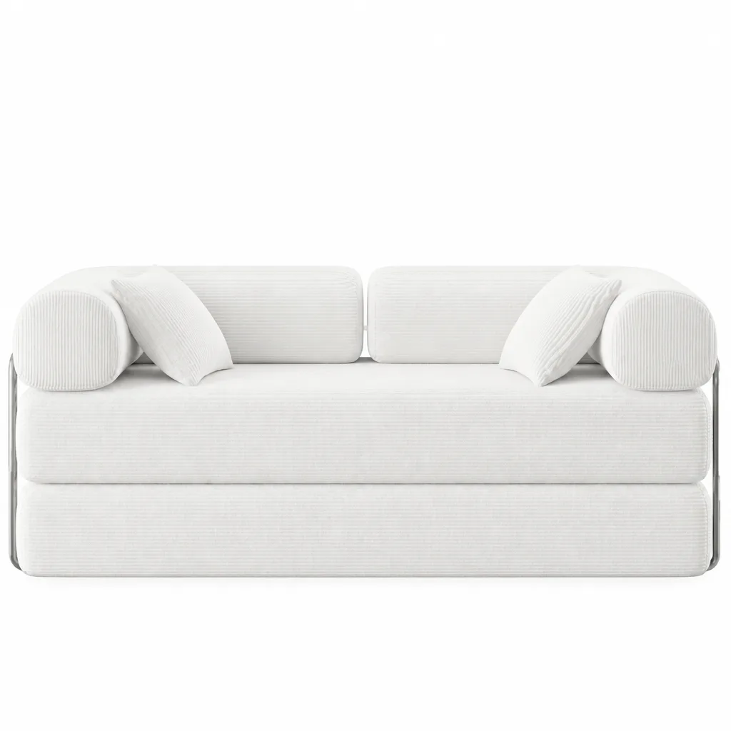 Lifestyle Soft Cloud Sofa Bed 4 In 1 Fold Out Floor Lounger And Sleeper Sofa
