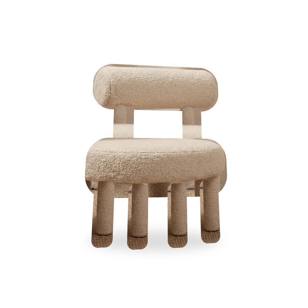 LUCA Kids Bouclé Armchair Alternate