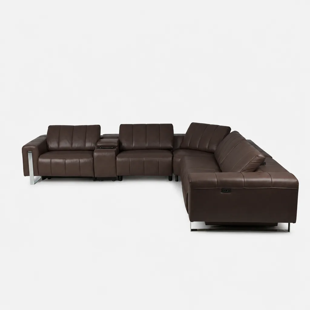 Mellow Motion Full Corner Leather Taupe