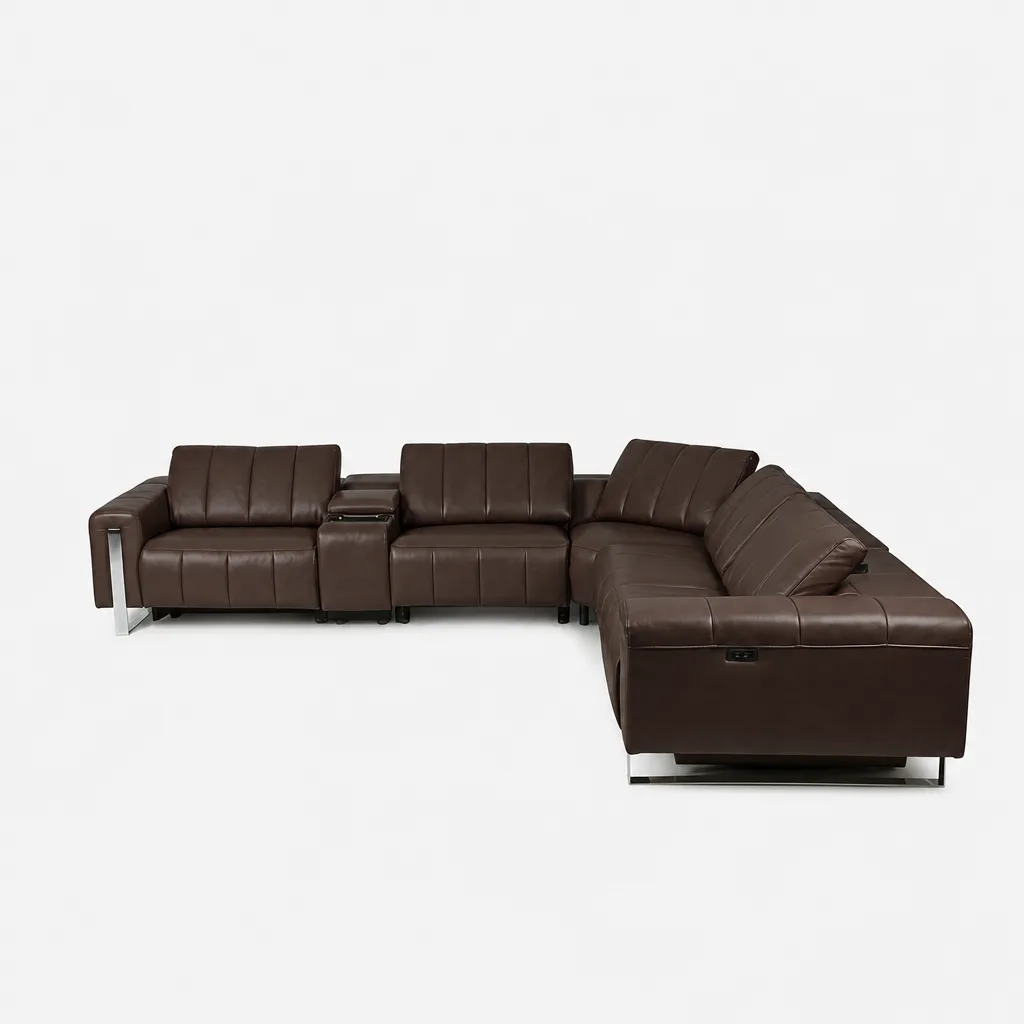 Mellow Motion Full Corner Leather Taupe