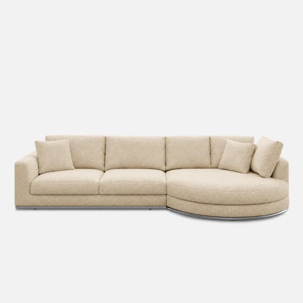 Nori Rounded Chaise