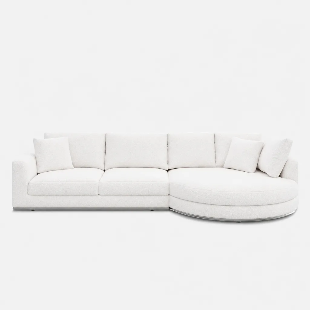Nori Rounded Chaise