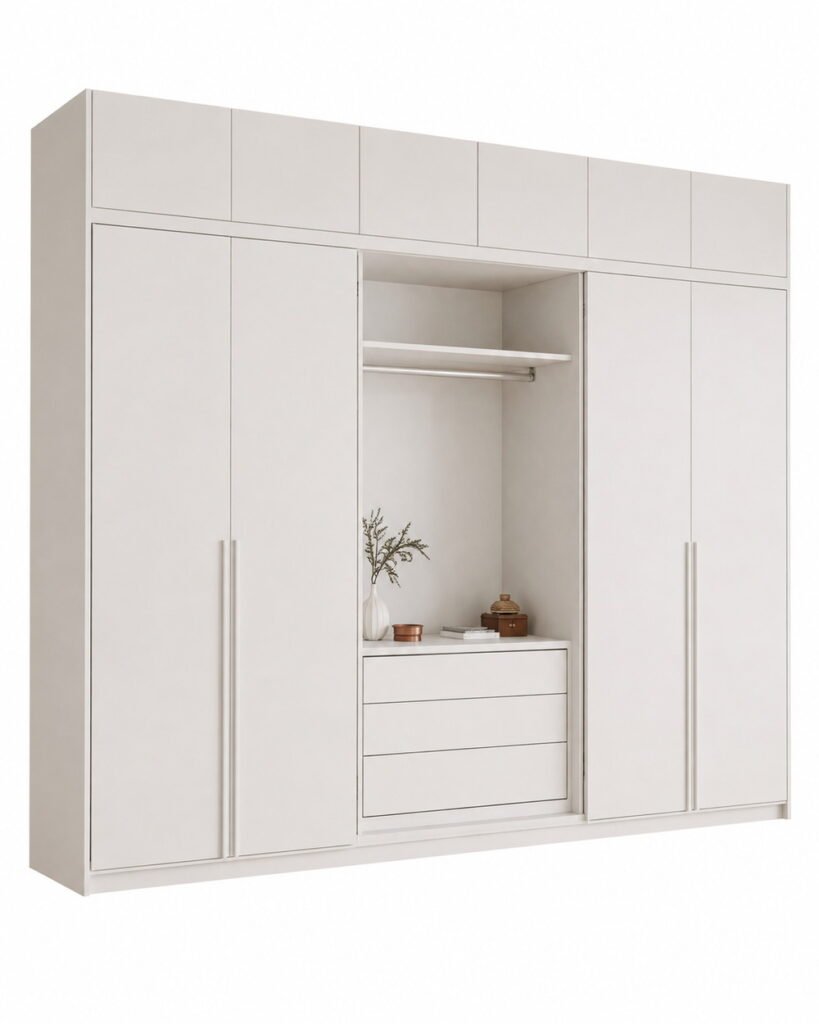 RENZO CONTEMPORARY STORAGE WARDROBE Alternate