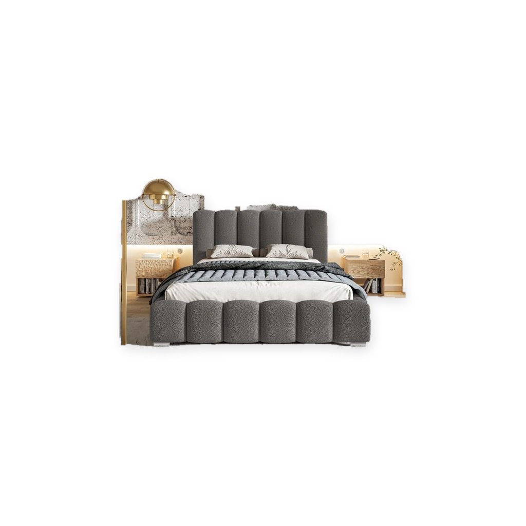 Round Panel Bed Collection Side