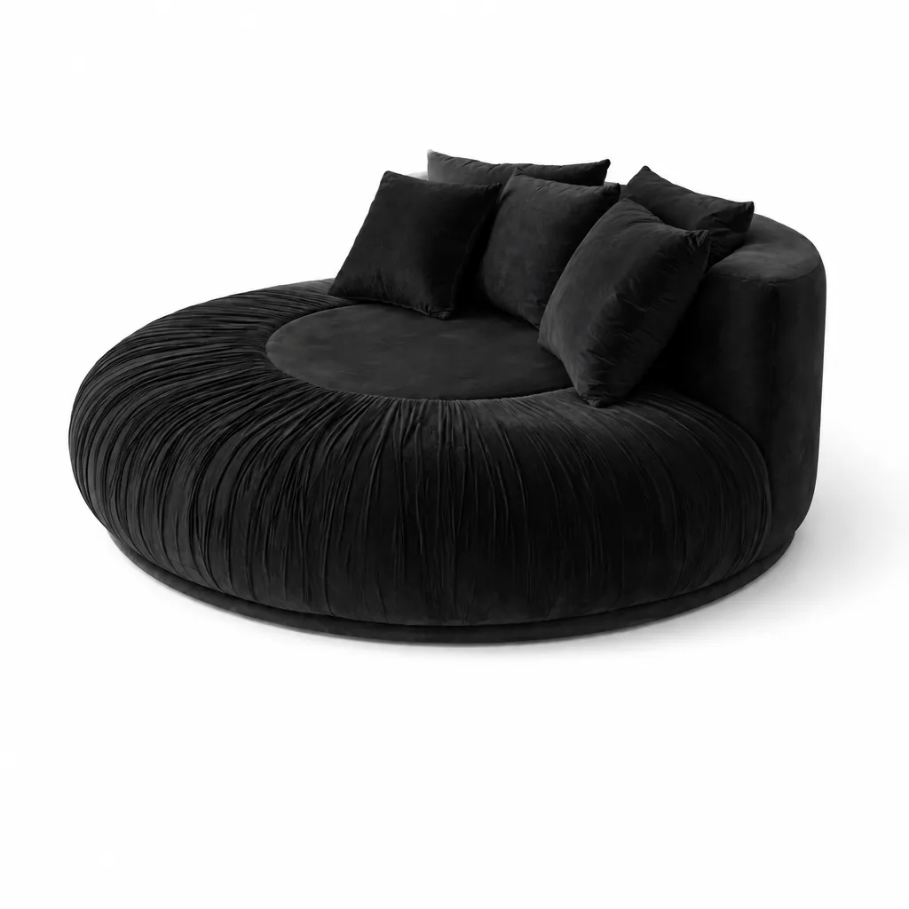 SANDY PLEATED LAZY DAYBED