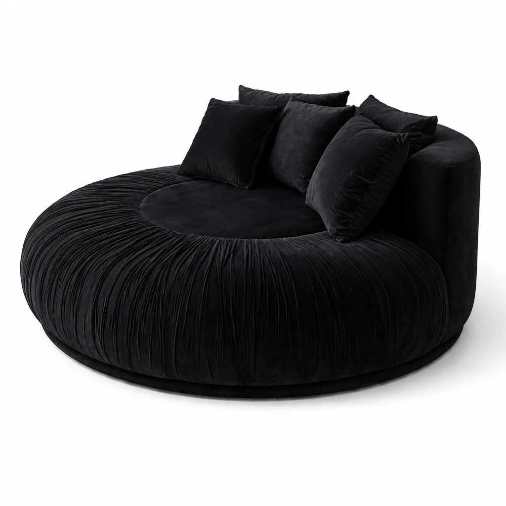 SANDY PLEATED LAZY DAYBED