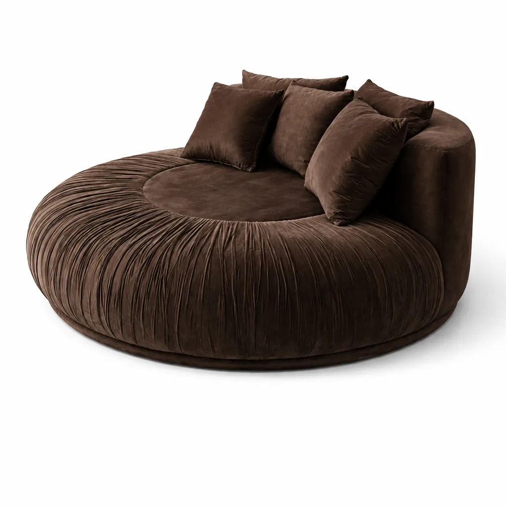 SANDY PLEATED LAZY DAYBED
