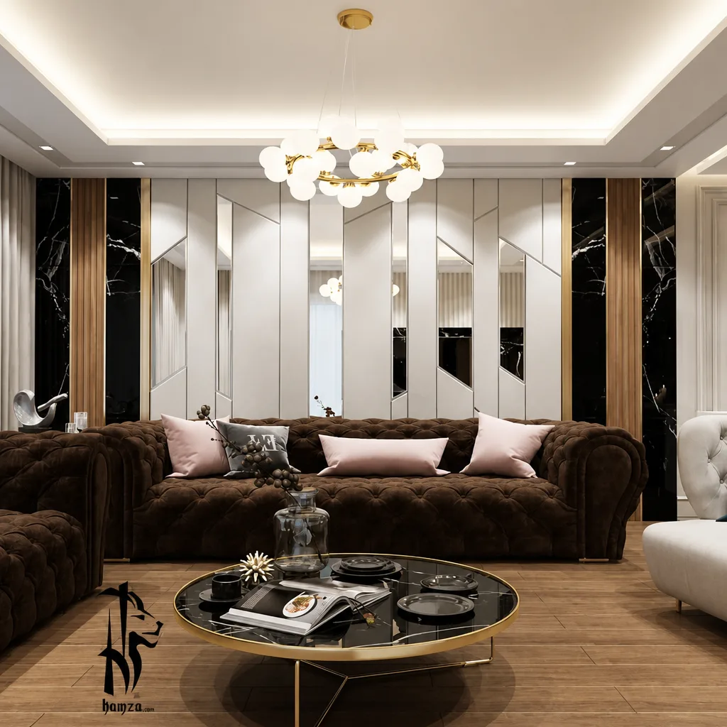 SAVERIO MODERN PANEL SOFA