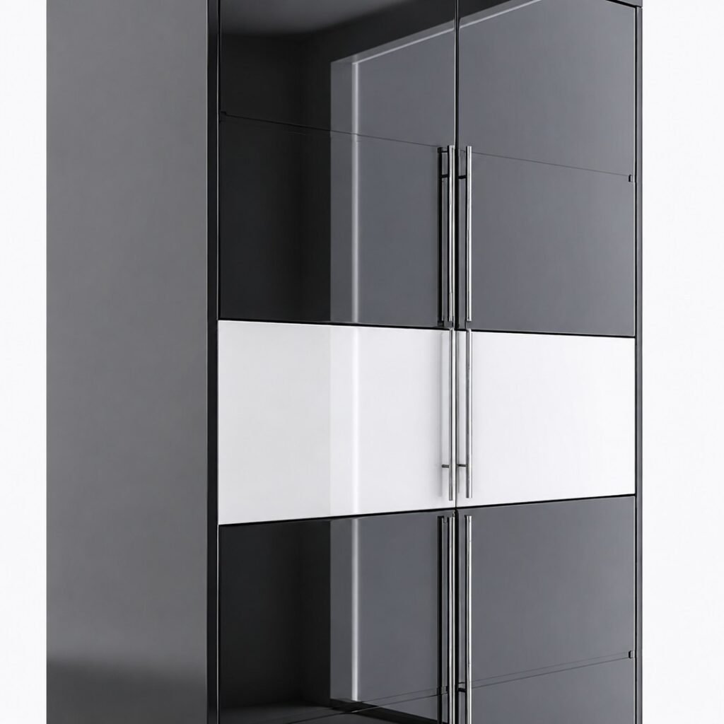 Sliding Doors Wardrobe Closeup