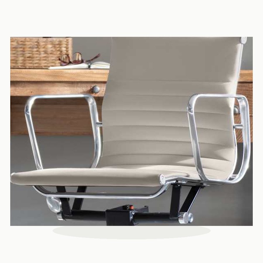 Soho Office Chair - Taupe Closeup