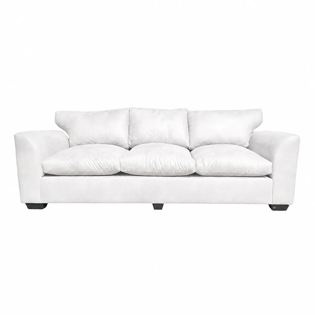 The Mediterranean 3 Seater Brown Tuxedo Sofa Col