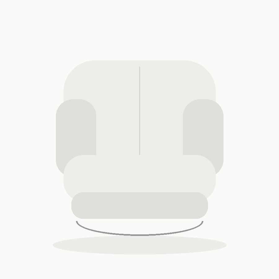 Theo Swivel Chair Rear