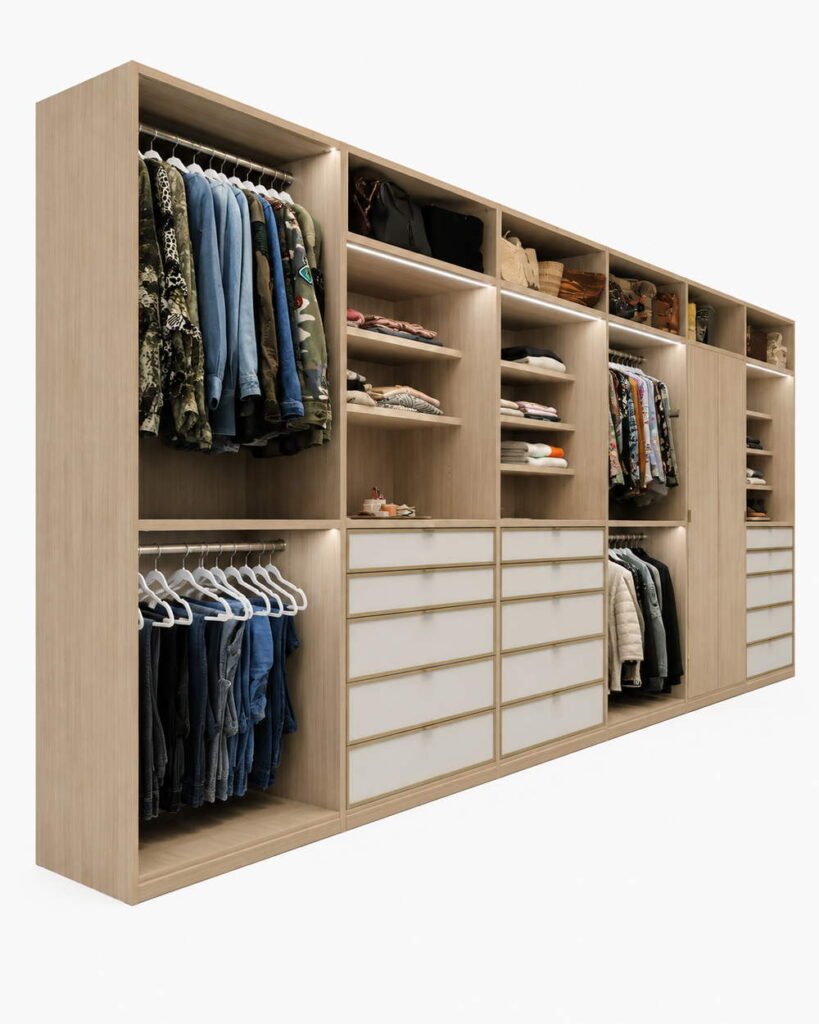VALENZA ROYAL HINGED DOOR WARDROBE Side