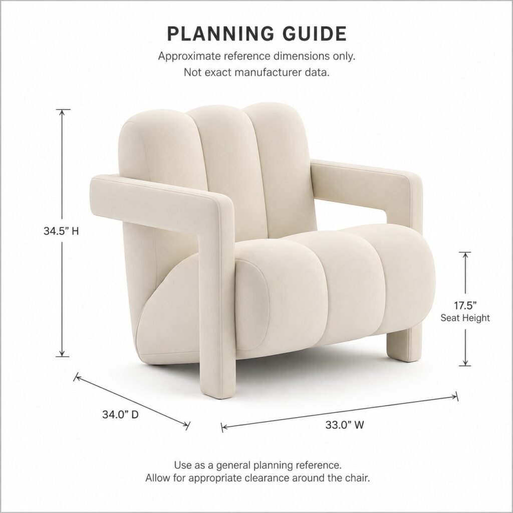 Warren Chair Dimension