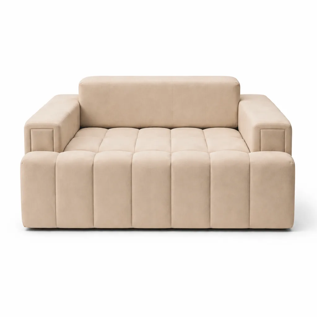 Zack Cinema Couch | Luxury Home Theater Sofa With Wide Armrests