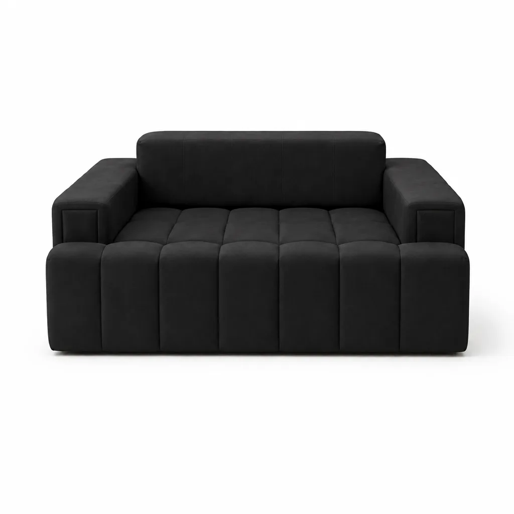 Zack Cinema Couch | Luxury Home Theater Sofa With Wide Armrests