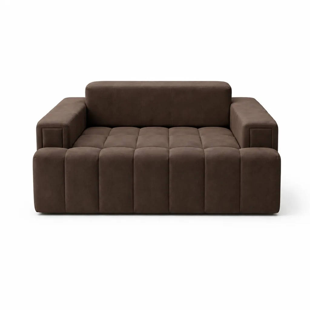 Zack Cinema Couch | Luxury Home Theater Sofa With Wide Armrests
