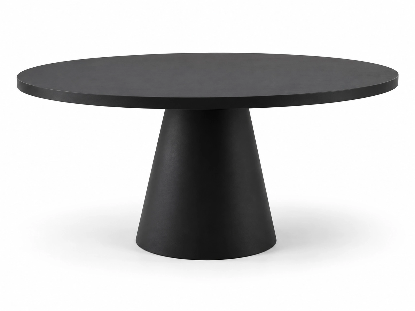 Noir Haven 6-Seater Round Dining Set - Image 6
