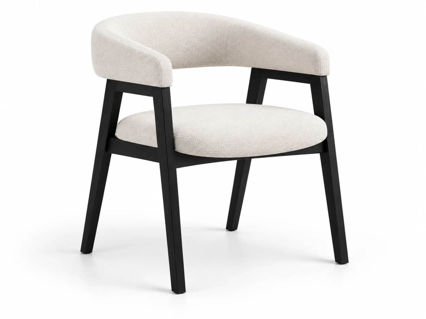 Noir Haven 6-Seater Round Dining Set - Image 4