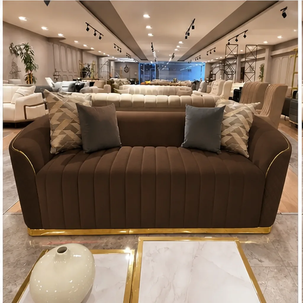 GRAND LUXE SOFA SET - Dark Brown AI