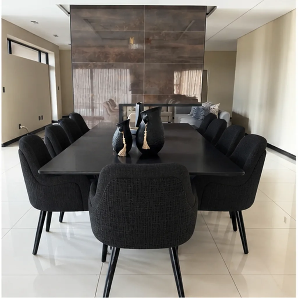 JOANNE Dining Set - Black AI