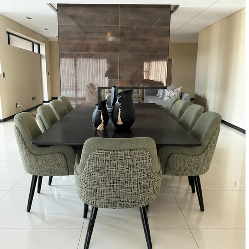 JOANNE Dining Set - Sage Green AI