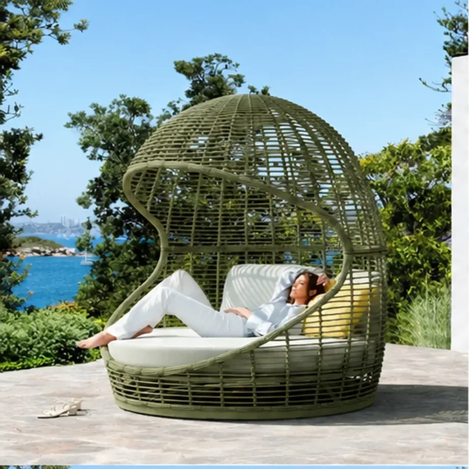Kokoon Daybed – Light Grey - Sage Green AI