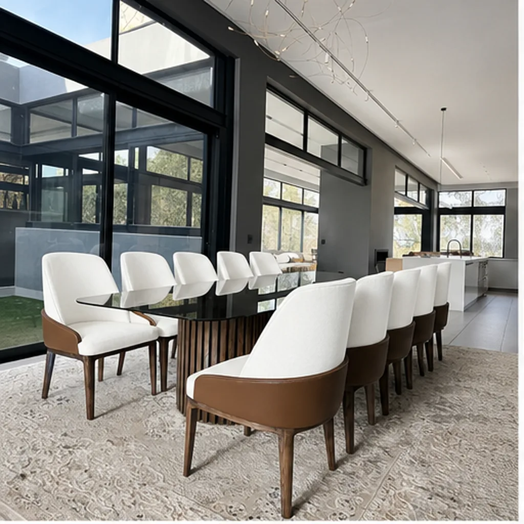 Nokwazi 10 Seater Dining Set - White AI