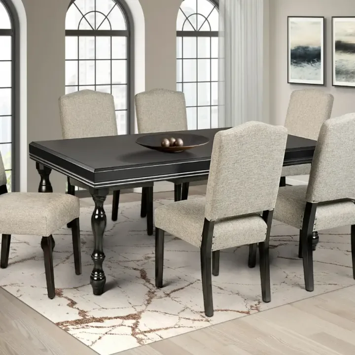 Hennessey Table & 6 Hennessey Chairs