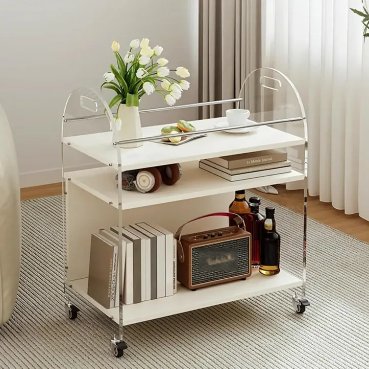 Mila Three-Layer Open Storage Cart
