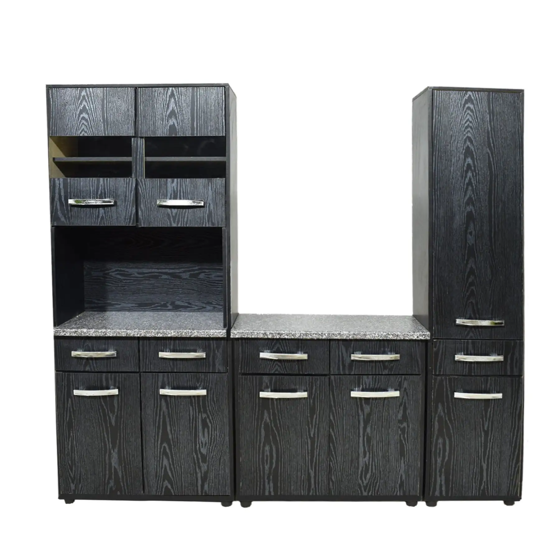 Rio Kitchen Scheme 3pce Black