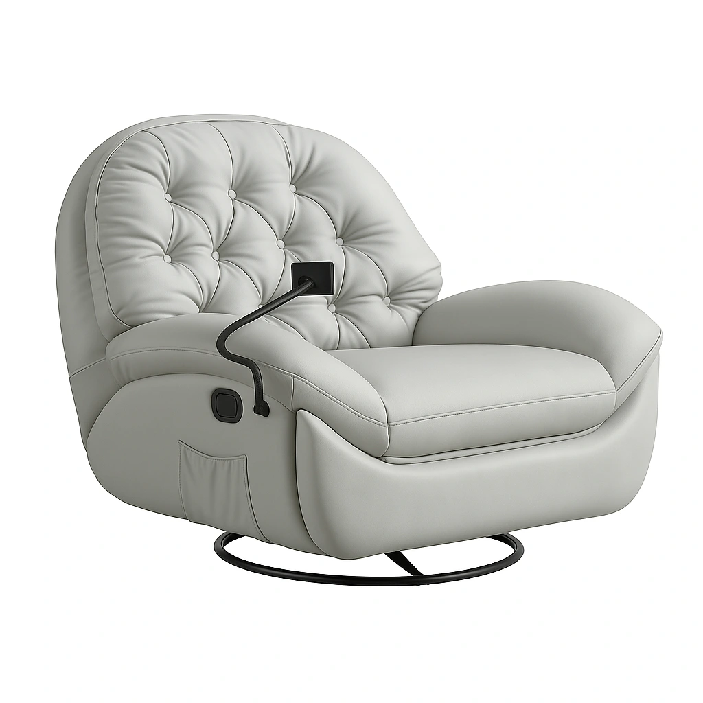 Blair Leather Recliner Lounge Chair