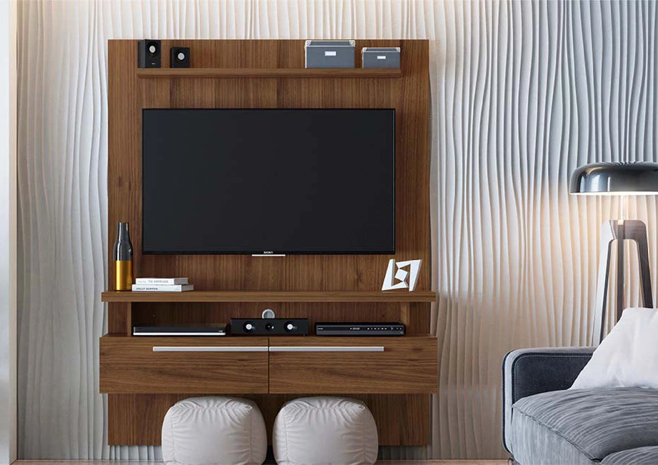 New Caju Modern Wall-Mounted Plasma Stand