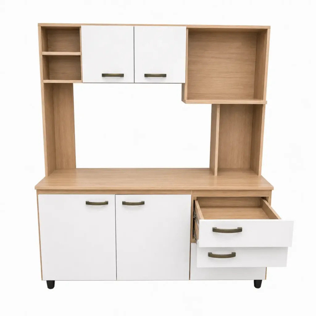 Modern Kitchen Set Nogueira / Off White – MWBR5750