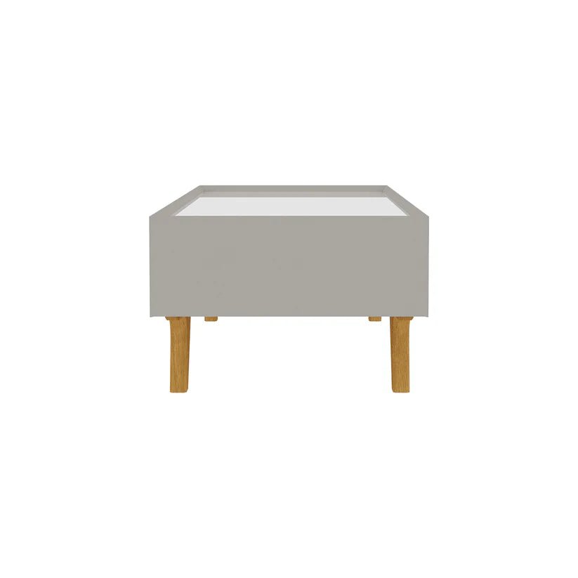Centro Sena Off-White Wood Coffee Table with Drawer