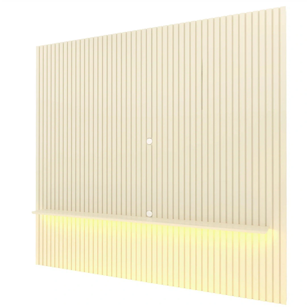 Nobre Premium Modern Full-Wall Slatted Plasma Stand