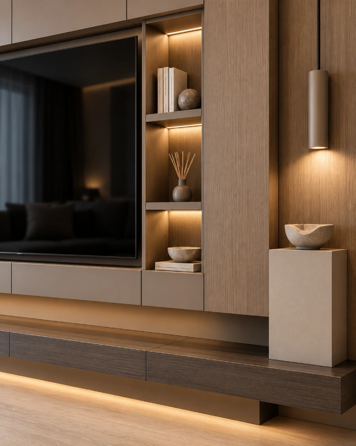 Aurelia Grand TV Wall Console & Entertainment Unit - Image 2