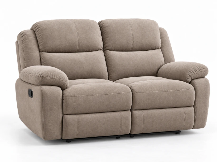 Milano Premium 3+2+1 Microfiber Recliner Lounge Suite - Image 4